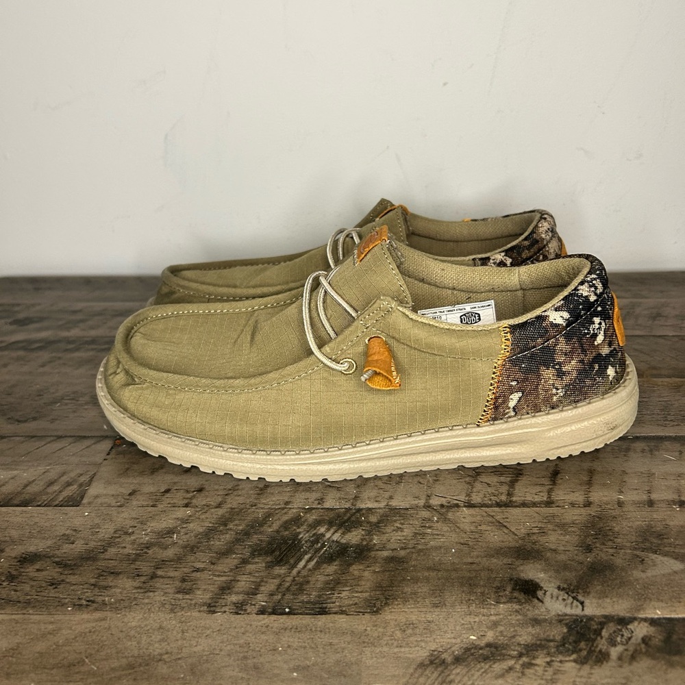 Hey Dude Wally Funk True Timber Slip Ons